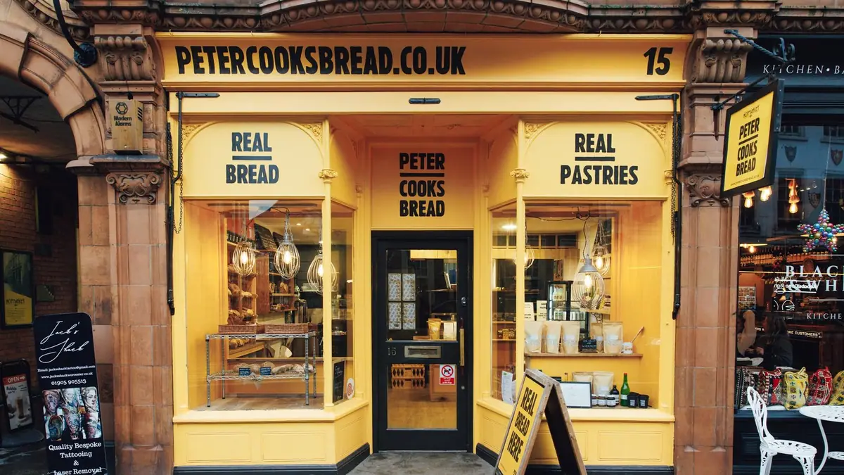 Peter Cooks Bread – artisan bakery in Worcester town centre